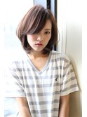 抜け感が可愛いひし形ボブ☆カジュアル【外苑前・青山・表参道】