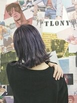 トロニー(TLONY)&nbsp;パープルグレーの外ハネbob