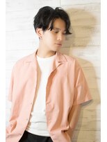 joemi 新宿  ゆるパーマにセミウェットかき上げヘア　近江