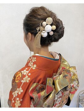 フィオーレ ヘアデザイン(FIORE hair design) 振袖ヘア/着物アレンジ