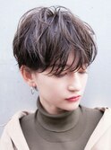 【roijir 表参道】ハンサムショート×ラフパーマ