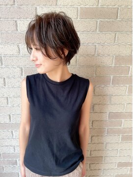 アース 大曽根店(HAIR&MAKE EARTH) 30代40代丸みショートヘア
