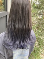 チル(Chill)&nbsp;【Chill】ブルーバイオレット×バレイヤージュ