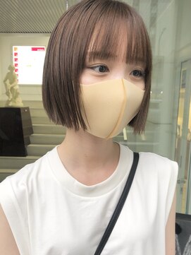 インビテーション(invitation) 【invitation】切りっぱなしショートボブ