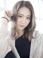 エイトオーミヤ 大宮店(EIGHT omiya)&nbsp;ブリーチカラー＊バレイヤージュ＊ハイトーン＊ショート u7