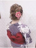 浴衣 ヘアセット