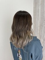 シエル 立川店(CIEL)&nbsp;ホワイトミルクティー×グラデーションカラー【CIEL×maki】