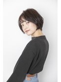 髪質改善/切りっぱなしボブ/美髪/30代40代/［人形町］