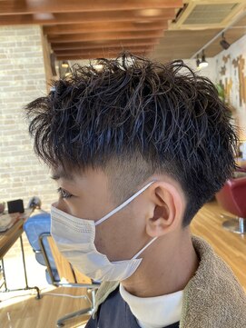 フレンズ 手稲店(friend's) メンズ　ツーブロック