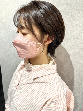 ニード(NEED) 20代/30代/40代/覚王山/千種/外ハネショート/前髪カット/顔周り