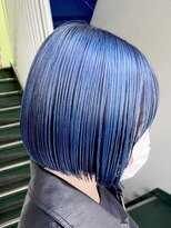 ソーコ 渋谷(SOCO)&nbsp;リバースインナーカラーブルーカラーケアブリーチダブルカラー