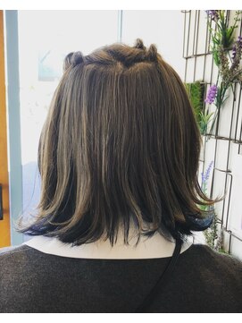 リジィー(Li Gee) ネイビー&グレー