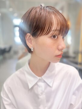 ロンドエニカ 大宮(Lond enika) 前髪パーマアッシュカラーレイヤーロンググレーベージュ[大宮]