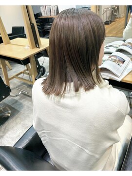 キチ(kichi.) [kichi.] ロブ×オリーブベージュ