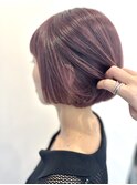パープル、ピンク系カラー/ショート