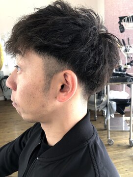 コワファースト 別府 くせ毛パーマスタイル