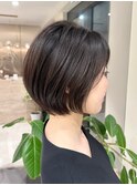 丸みショート/ショコラブラウン