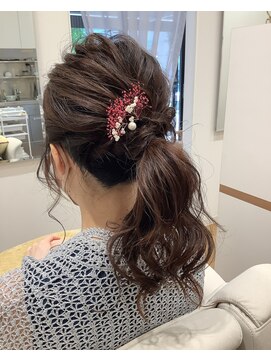 ビューティーバーバー ハナコ ヘアセット
