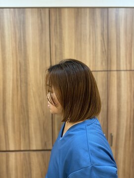 エムスリーヘアー 西千葉店(Mlll HAIR) 20.30.40.50代にオススメ　ボブスタイル