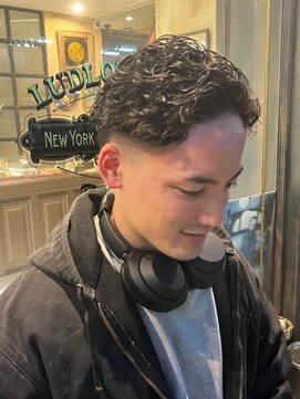 バーバーブロス 長堀店(BARBER BROS) スキンフェード ハードパーマ