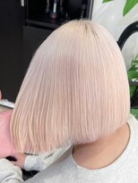 ロイス 神宮前(ROIS)&nbsp;ミルクティーベージュ/ダブルカラー/ケアブリーチ/ハイトーン