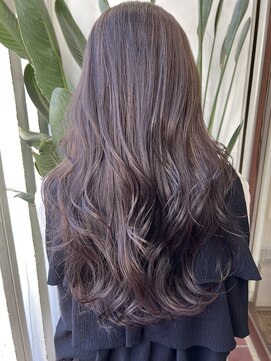 アン(Hair make un) モカブラウン