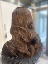 アリュウル 表参道 青山(Allure) ショコラベージュ×レイヤーウェーブ◎佐藤