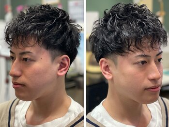 シマダの写真/骨格や髪質を見極めたカットで、再現性の高いスタイルをご提案◇シェービング・メンテナンスカットも好評◎