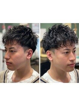 骨格や髪質を見極めたカットで、再現性の高いスタイルをご提案◇シェービング・メンテナンスカットも好評◎