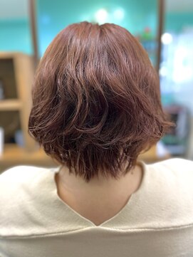 ヘアジーナ(Hair Jina) 春色♪やわらかピンクベージュ