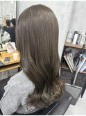 韓国風×オリーブグレージュ