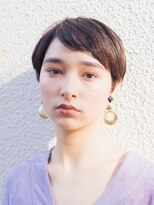 ピズム(PISM) ミニマムフレンチ小顔カット/ダークアッシュ/ヘルシースタイル