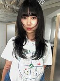 【心斎橋hen】前髪重ためレイヤー