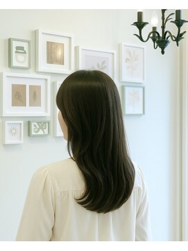 ヘアーディープ(hair deep) ロング×ダークオリーブ