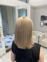 アッシュ 中目黒店(Ash)&nbsp;ブリーチ2回ホワイトブロンド