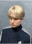 マッシュ×ホワイトベージュ
