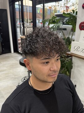 グリッター(GLITTER) 朝の時短 男前 スペインカール