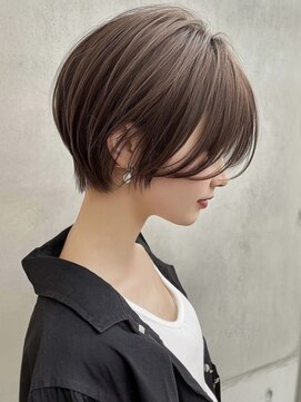 ハーシーバイアポロ 相模大野(HERSHE by apollo) xカット//ホワイトグレージュ/レイヤーカット/チェリーブラウン