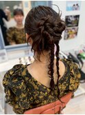 カチモリ♪結婚式列席おすすめヘアアレンジ