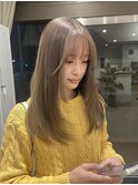 ケアブリーチレイヤーカットハイミルクティーベージュ