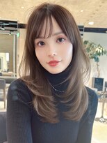 ケーツー 谷町(K-two)&nbsp;ロングレイヤーカット*フェイスレイヤー*顔周りカット*髪質改善