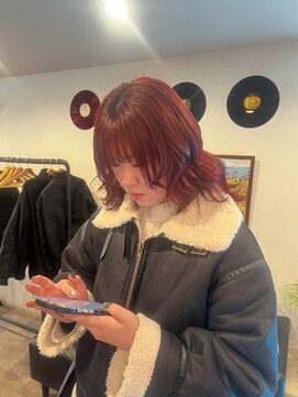 サミット ウル(SUMMIT ulu.) 【ulu.Ami】ブリーチを活かしたワインレッド