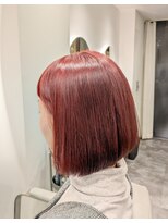 リュール バイ ヘッドライト 北千住店(lueur by HEADLIGHT)&nbsp;ツヤ感重視◎大人のレッドブラウンボブ