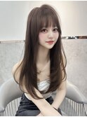 レイヤー/透明感カラー/似合わせカット/韓国ヘア/髪質改善