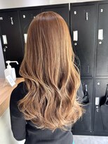 サロンドミルク 新百合ヶ丘店(salon de MiLK)&nbsp;★スモーキーブラウンウォームベージュ顔周りカット透明感カラー