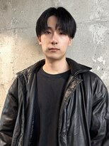オルカ(ORCA)&nbsp;センターパート　ニュアンスパーマ　韓国　メンズ　南川聖華