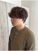 【メンズマッシュヘア】刈り上げ/無造作/くせ毛風スタイル