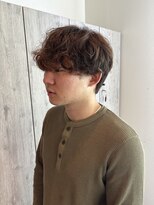ヘアーリゾートノーブル(Hair Resort Noble) 【メンズマッシュヘア】刈り上げ無造作くせ毛風スタイル