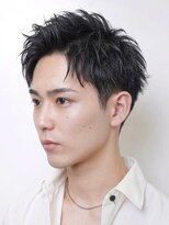 ミヤビ(MIYAVI)&nbsp;ソフトツーブロックアップバングルーズショートソフトツイスト