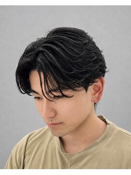 レジット メンズ ヘアサロン(LEGIT MEN's HAIR SALON) ニュアンスパーマ/毛流れマッシュ/金沢/MEN“S